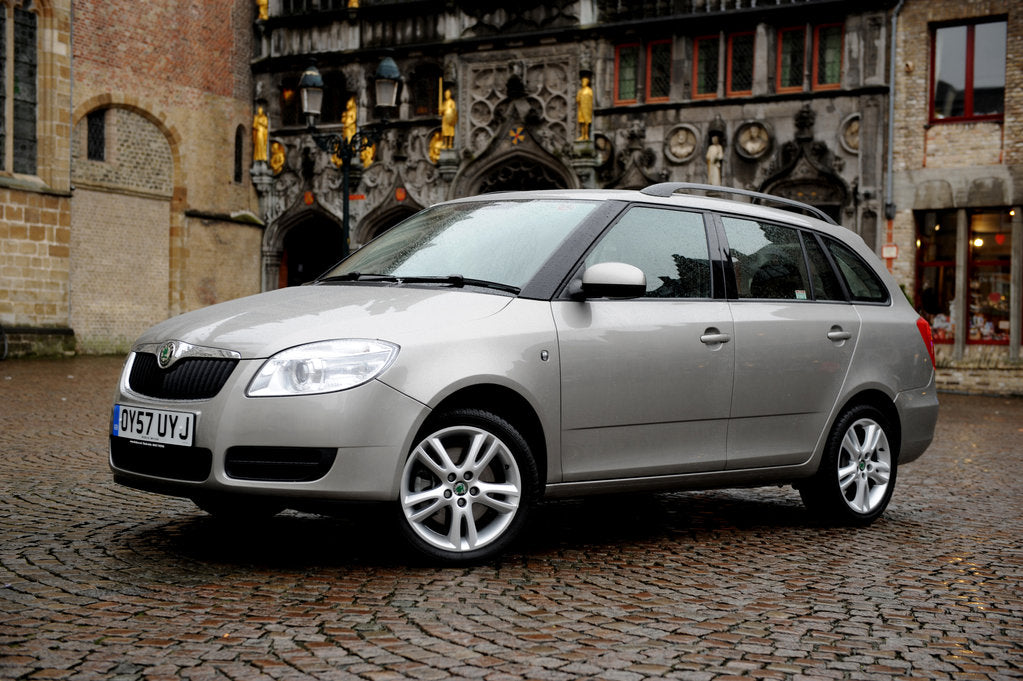 Detail of Skoda Fabia Estate 2007 by Simon Clay