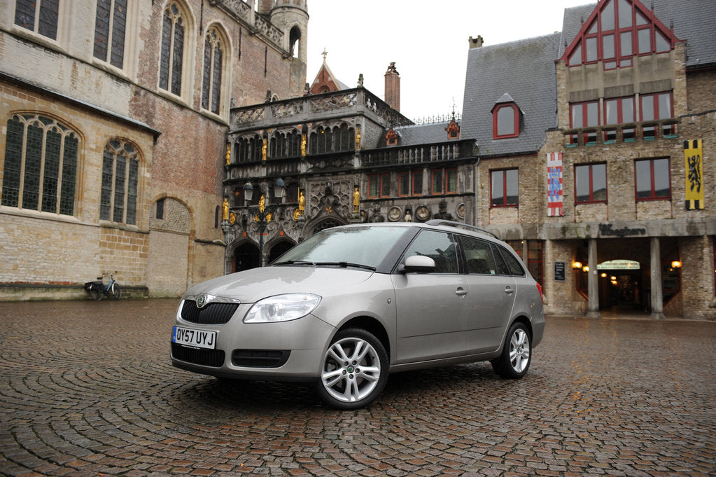 Detail of Skoda Fabia Estate 2007 by Simon Clay