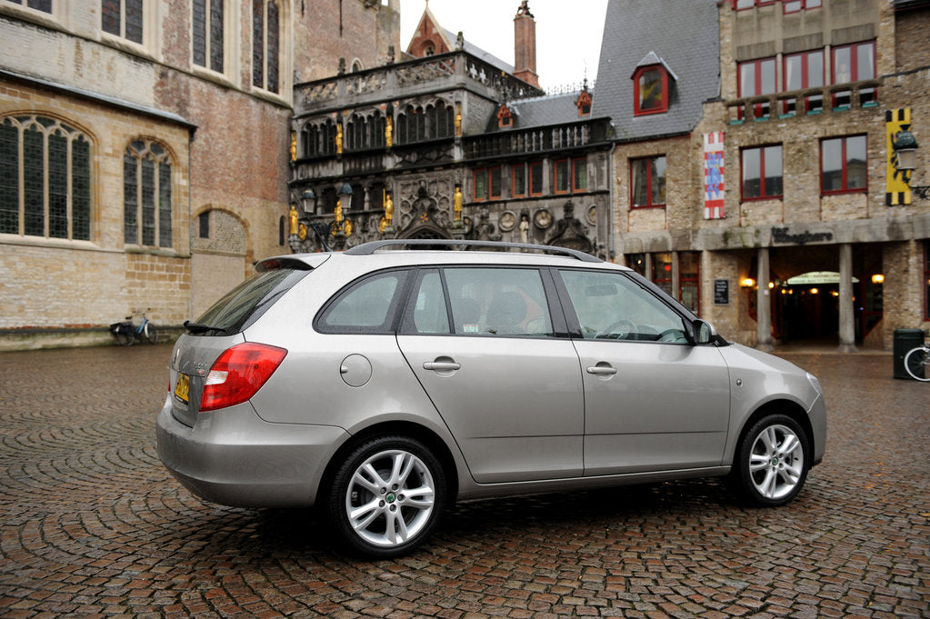 Detail of Skoda Fabia Estate 2007 by Simon Clay