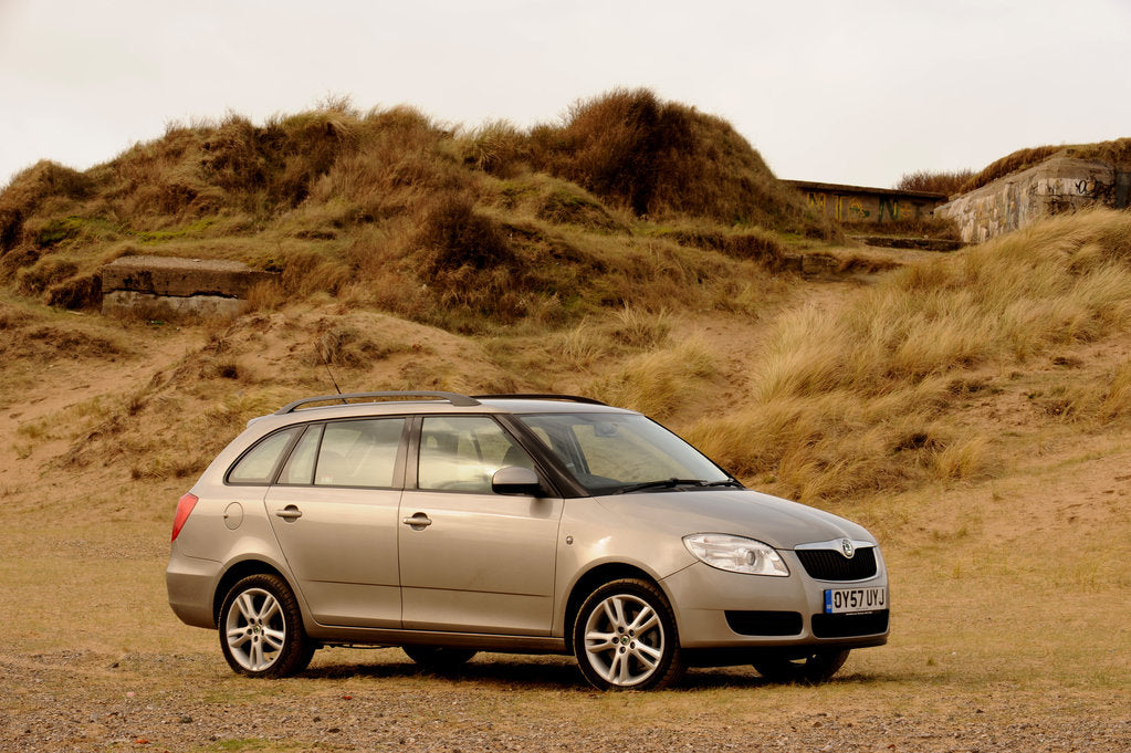 Detail of Skoda Fabia Estate 2007 by Simon Clay