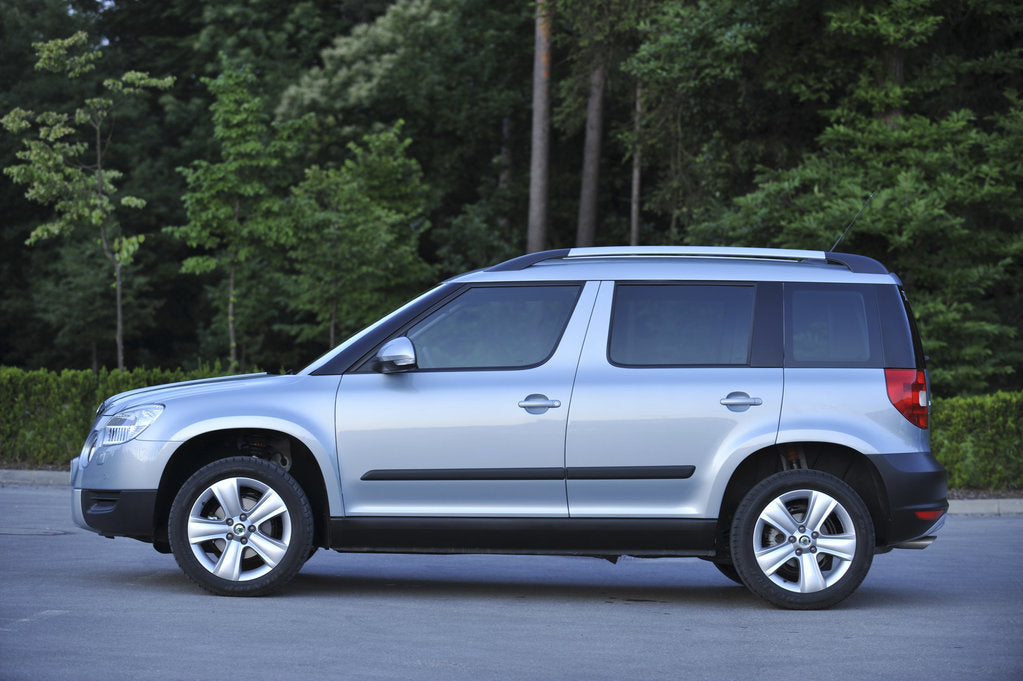 Detail of Skoda Yeti 2009 by Simon Clay