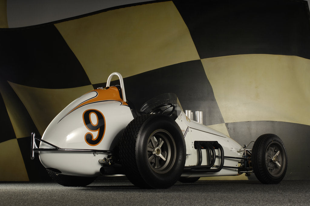 Detail of Urgo kuzma sprint car 1963 by Simon Clay