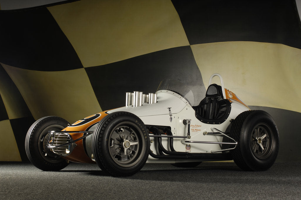 Detail of Urgo kuzma sprint car 1963 by Simon Clay