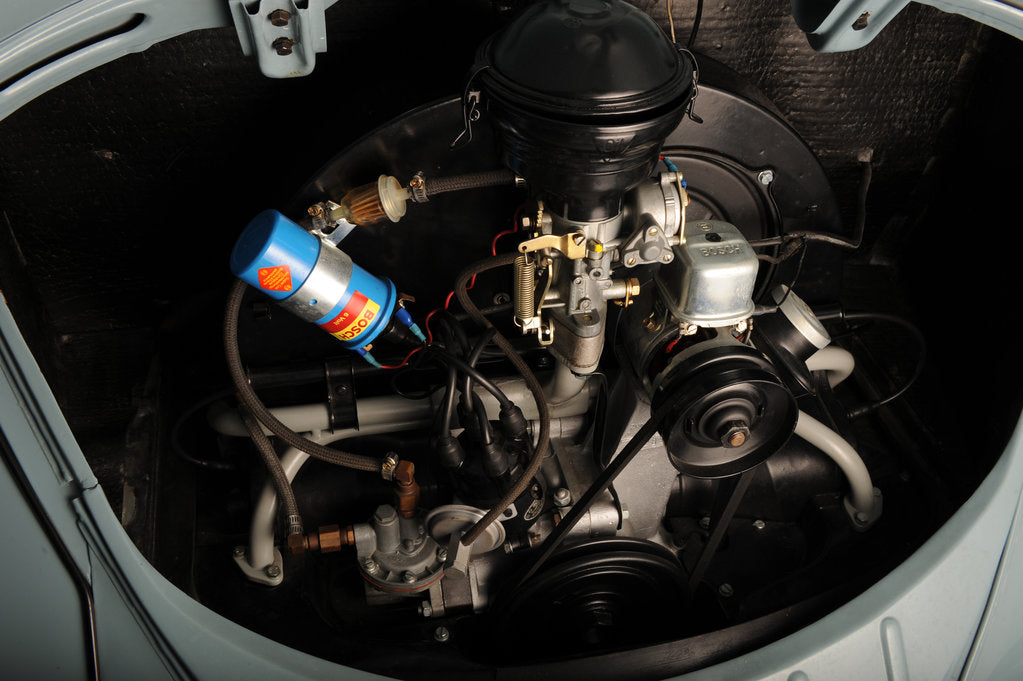 Detail of VW Beetle 1957 by Simon Clay