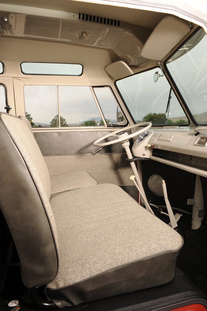Detail of VW micro bus 1964 by Simon Clay