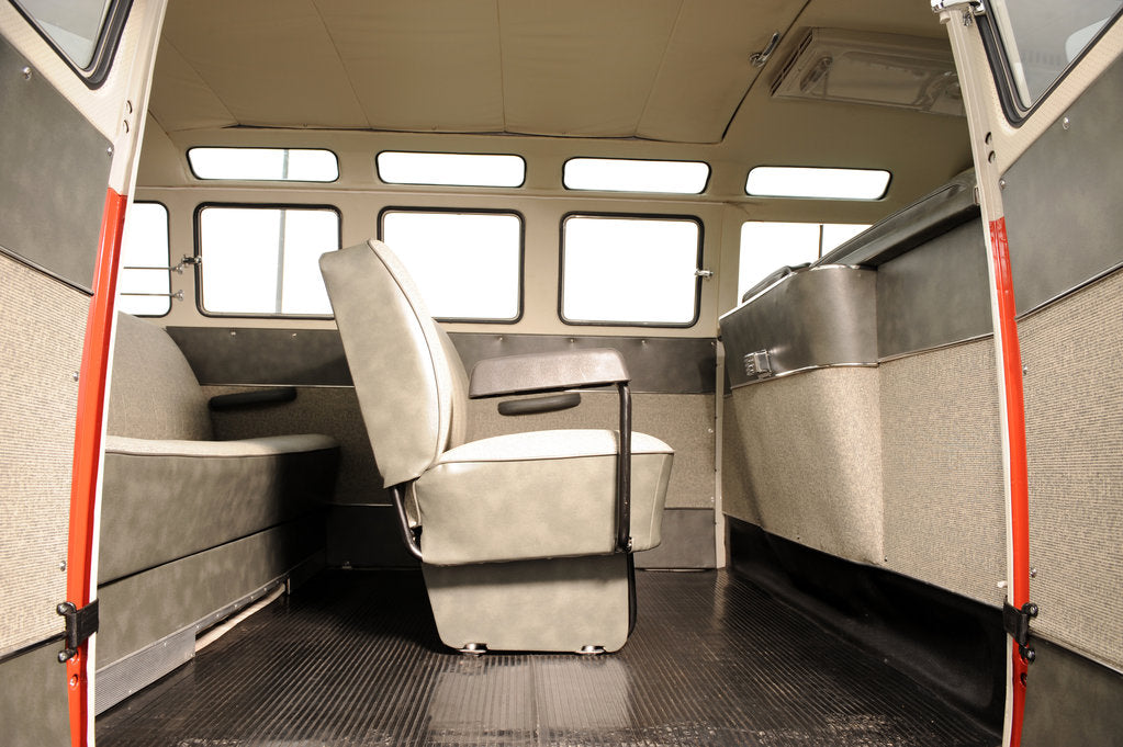 Detail of VW micro bus 1964 by Simon Clay