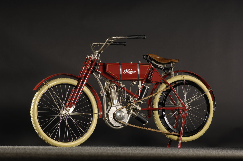 Detail of Wagner belt drive single 1911 by Simon Clay