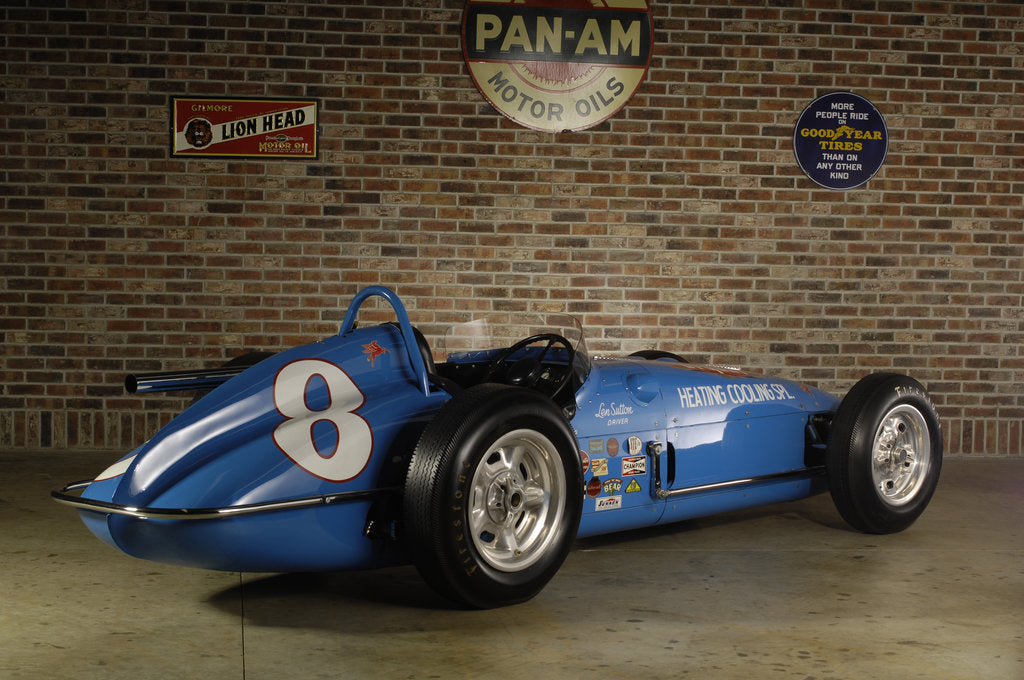 Detail of Watson V8 Roadster 1960 by Simon Clay