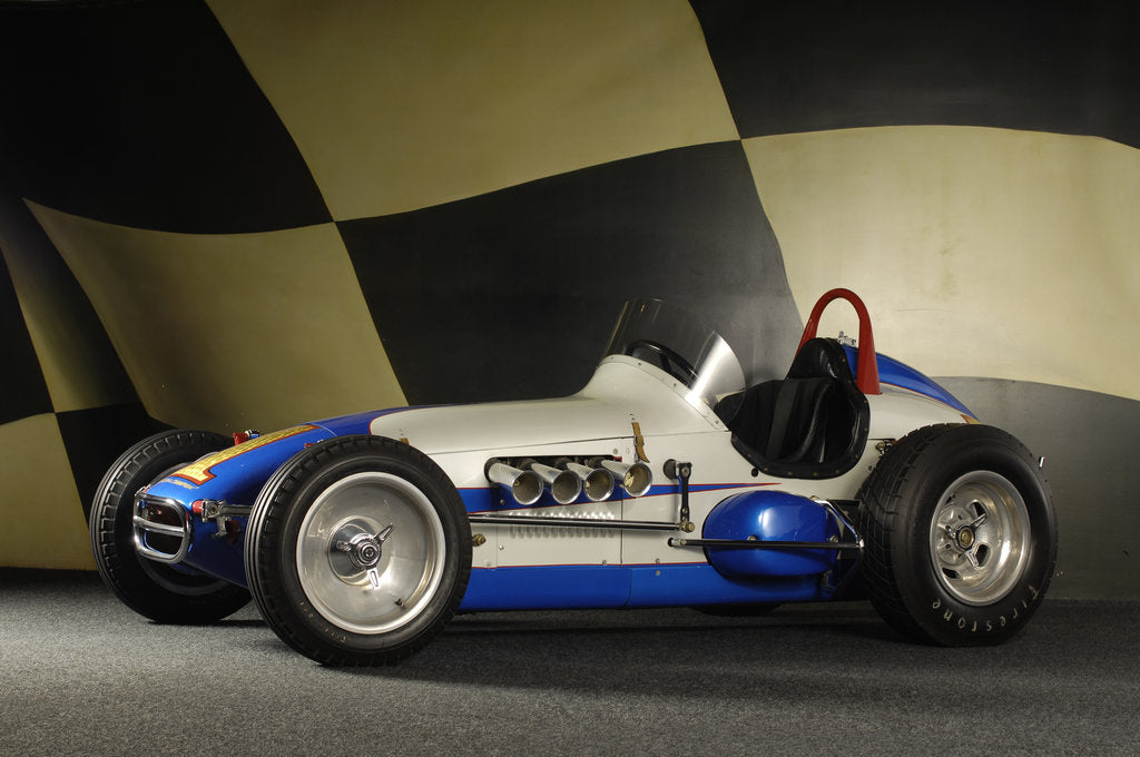 Detail of Bromme, Andy Gump stock sprint car 1962 by Simon Clay