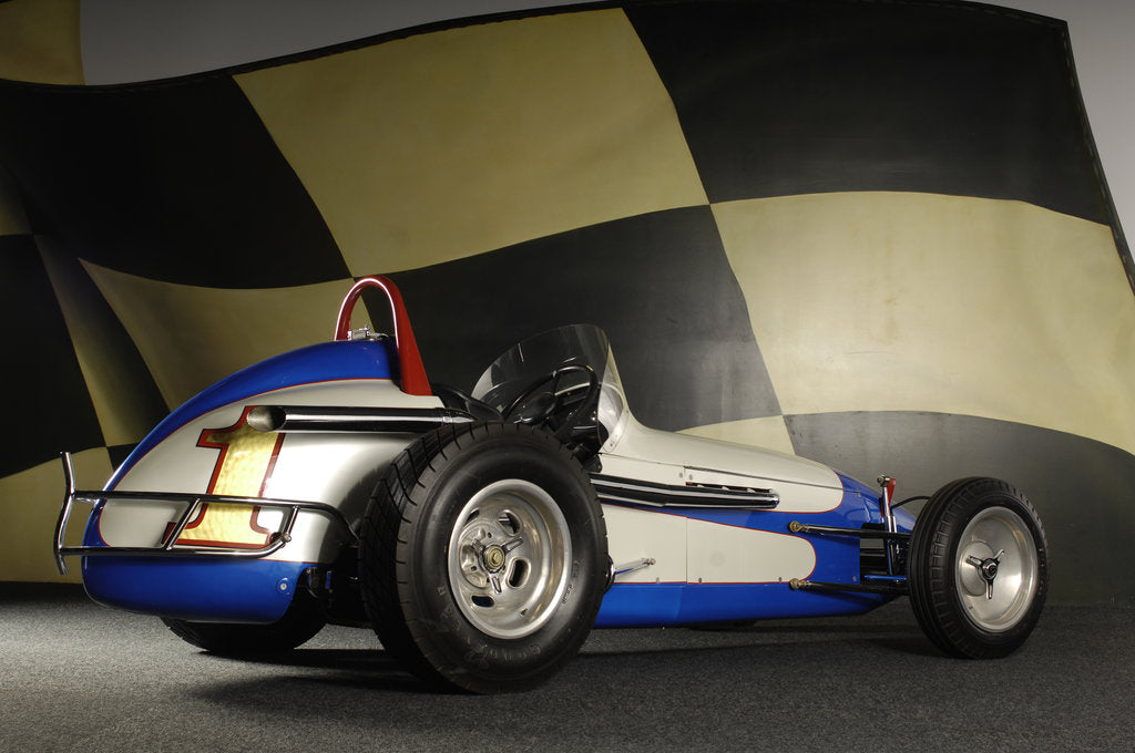 Detail of Bromme, Andy Gump stock sprint car 1962 by Simon Clay