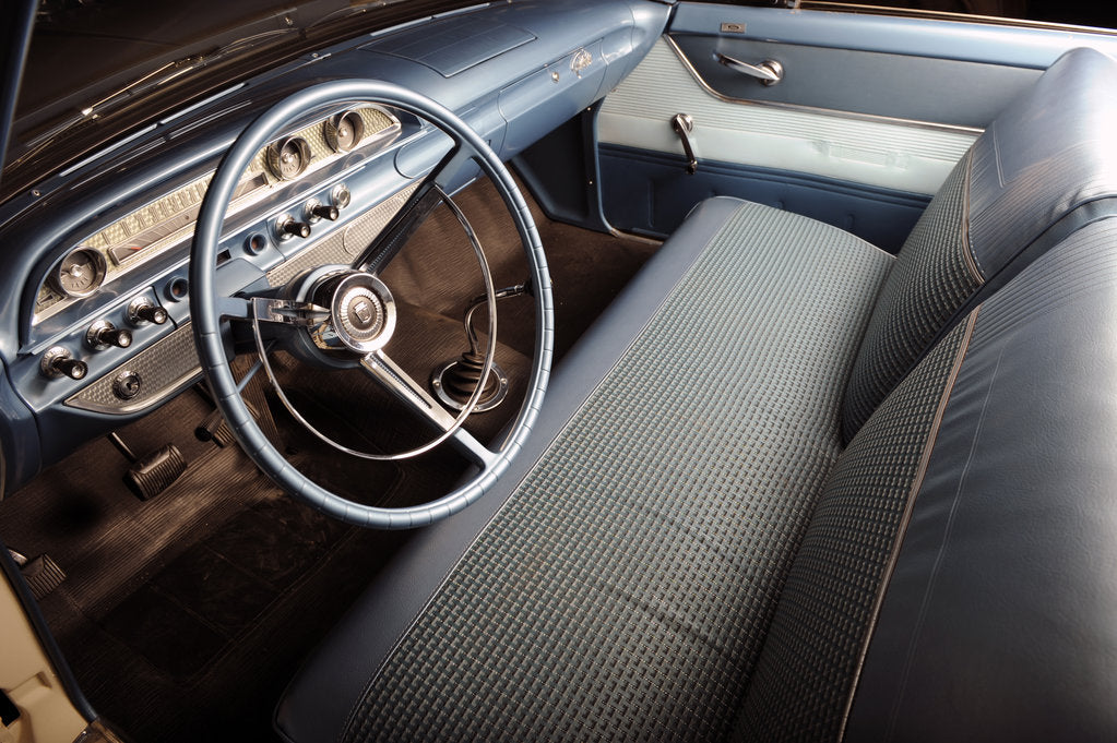 Detail of Ford Galaxie 500 race car 1962 by Simon Clay