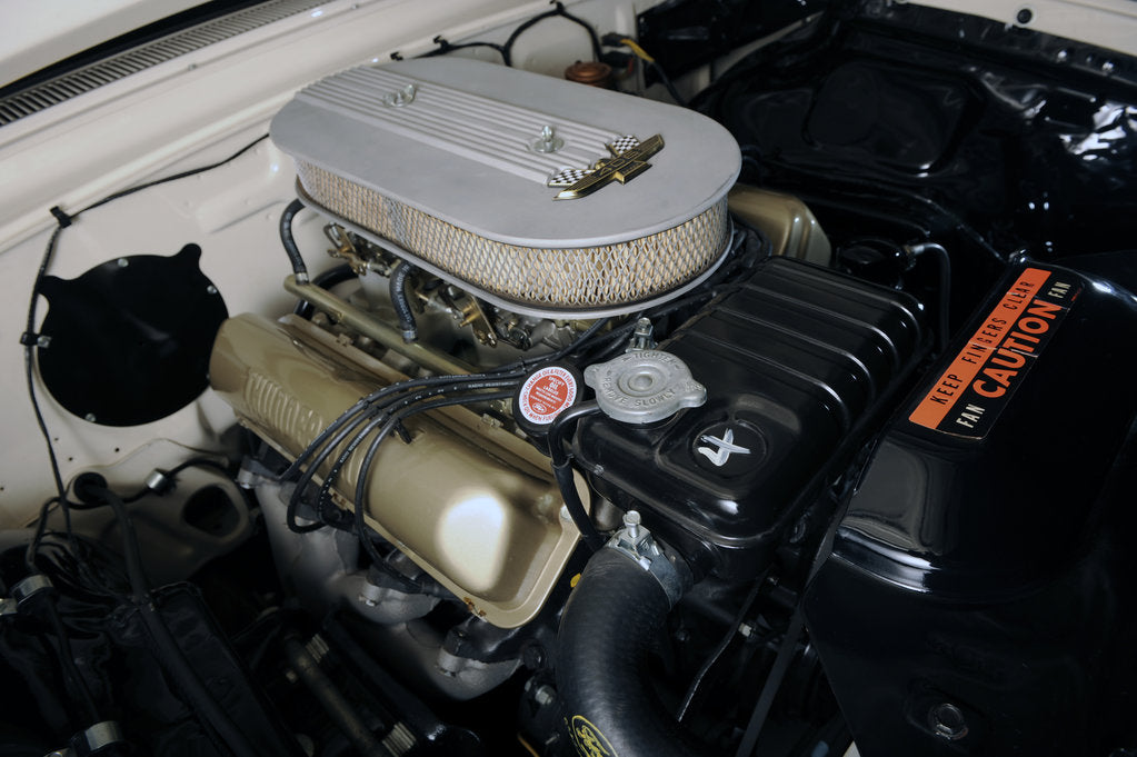 Detail of Ford Galaxie 500 race car 1962 by Simon Clay