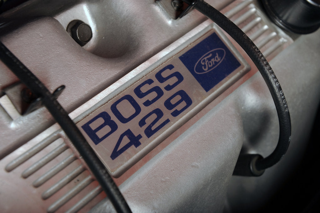 Detail of Ford Mustang Boss 429 1970 by Simon Clay