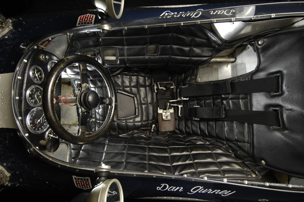 Detail of Gurney Eagle racing car 1966 by Simon Clay