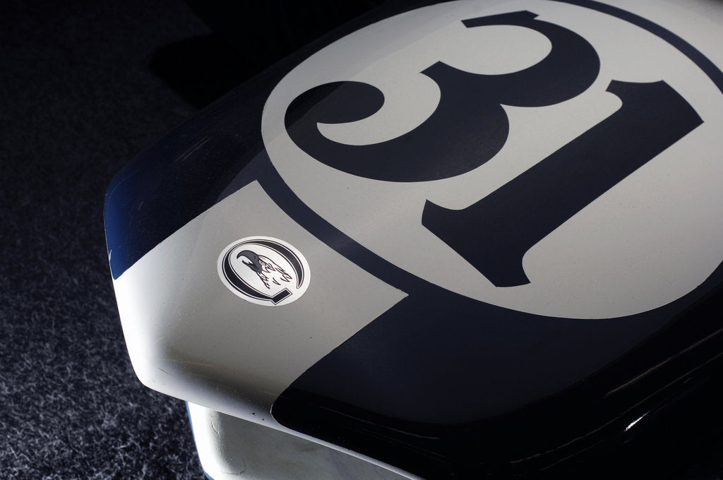 Detail of Gurney Eagle racing car 1966 by Simon Clay