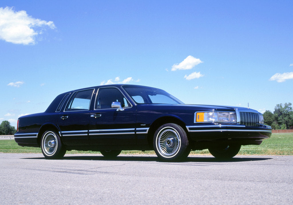 Detail of 1991 Lincoln Town Car by Unknown