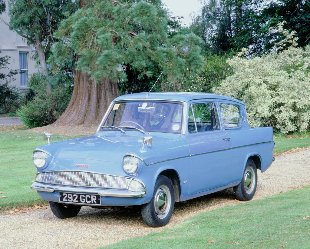 Detail of 1964 Ford Anglia 105E by Unknown