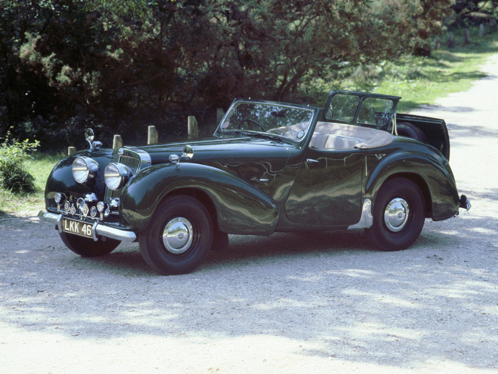 Detail of 1948 Triumph Roadster by Unknown