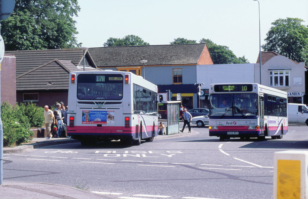 Detail of Bus Stop in Southampton by Unknown