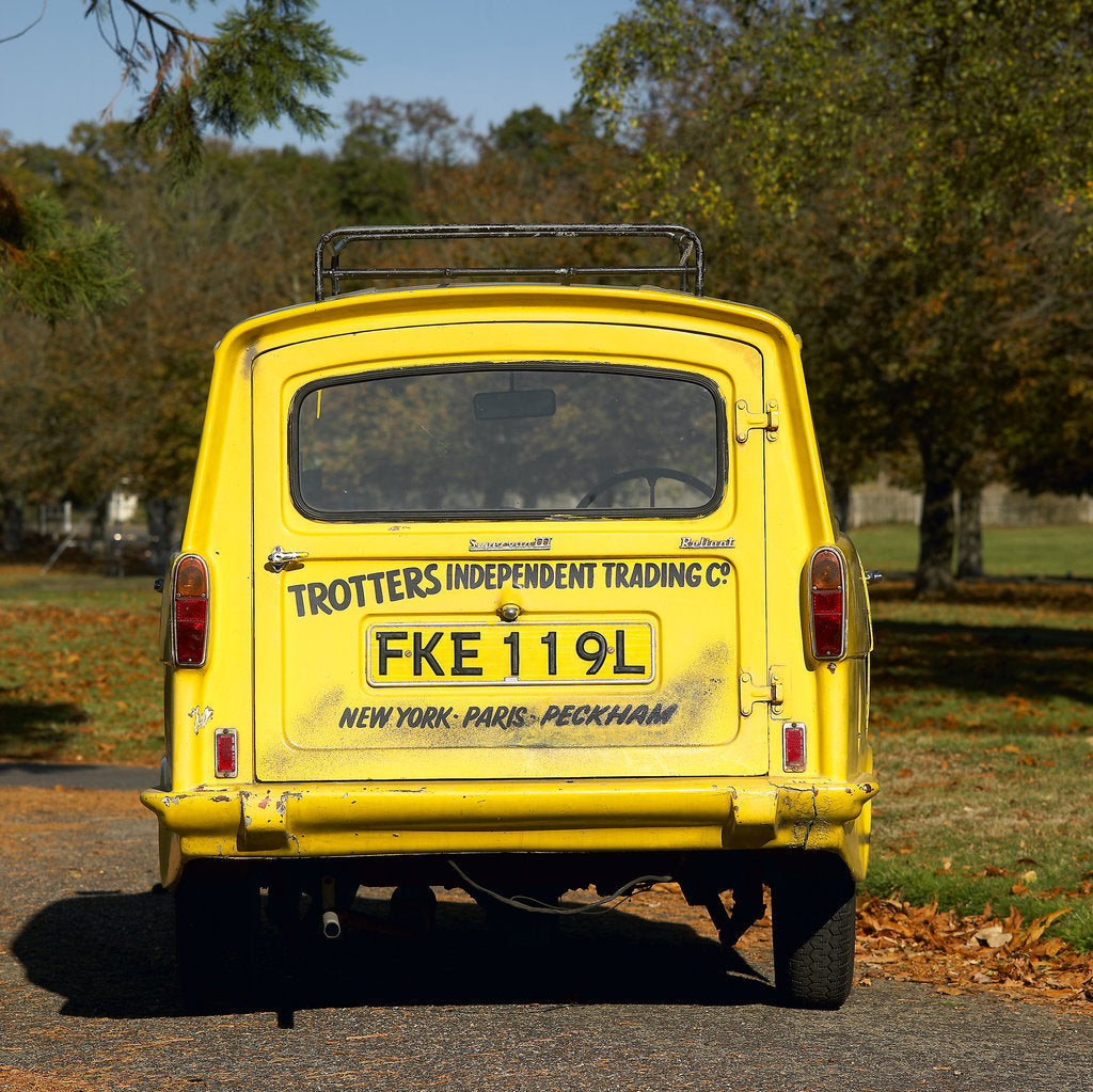 Detail of Trotter's Reliant Van from 'Only Fools and Horses' tv programme by Unknown