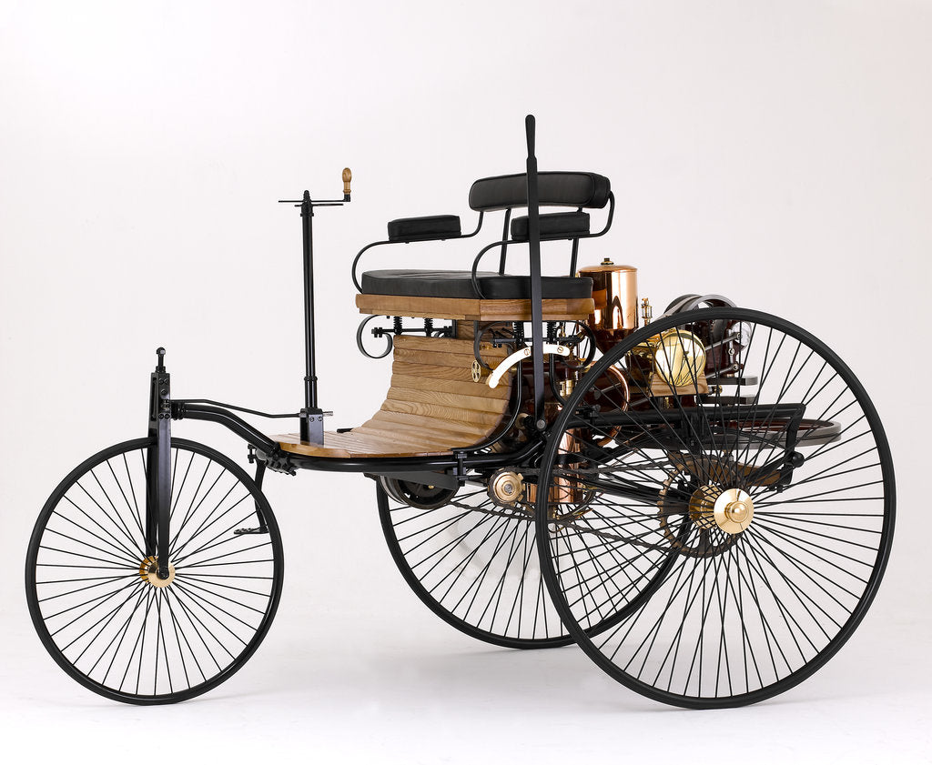 Detail of 1885 Benz Three Wheeler by Unknown