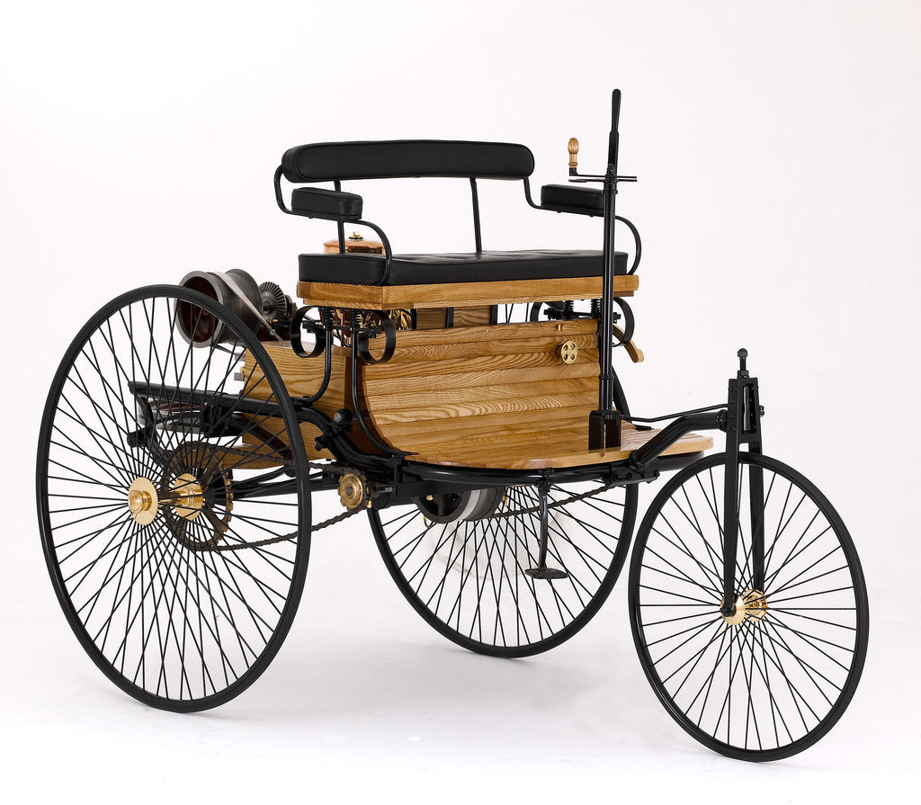 Detail of 1885 Benz Three Wheeler by Unknown