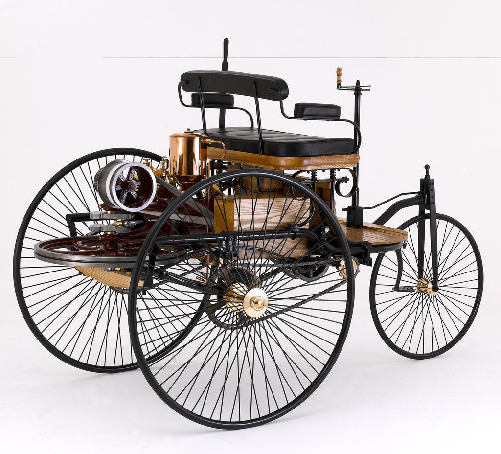 Detail of 1885 Benz Three Wheeler by Unknown