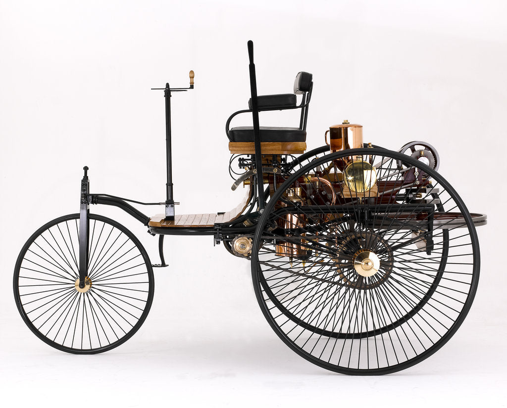 Detail of 1885 Benz Three Wheeler by Unknown