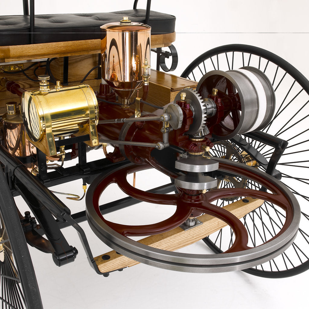 Detail of 1885 Benz Three Wheeler by Unknown