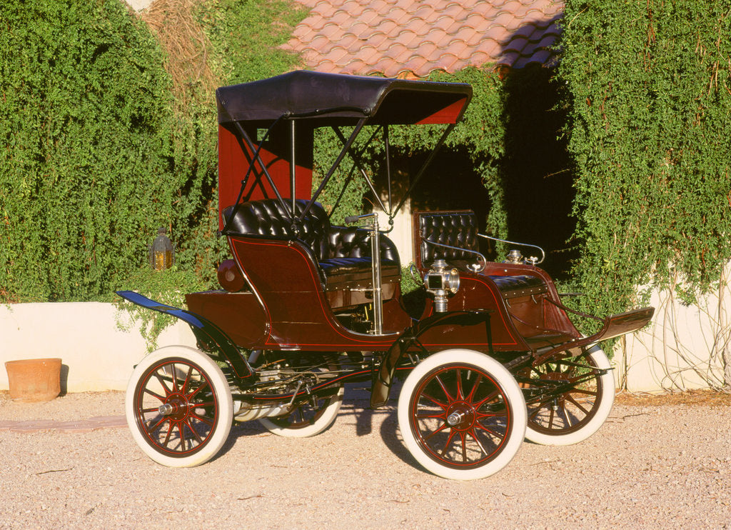 Detail of 1903 Pierce Motorette Runabout by Unknown