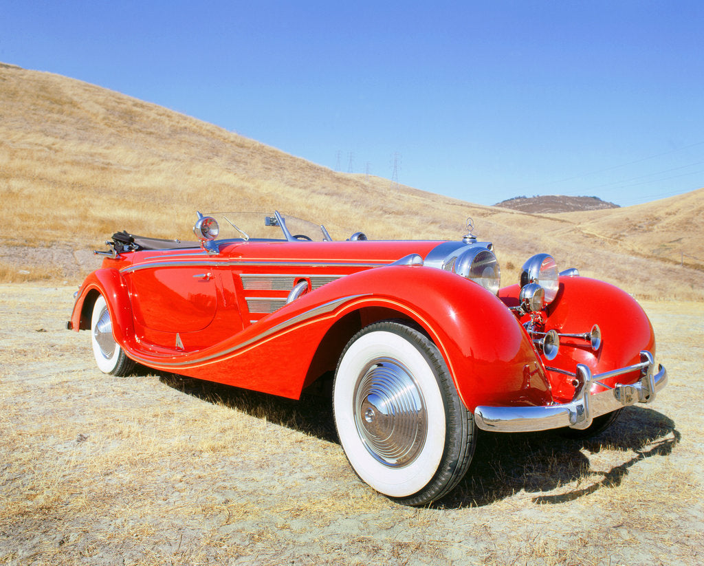 Detail of 1936 Mercedes Benz 540K by Unknown