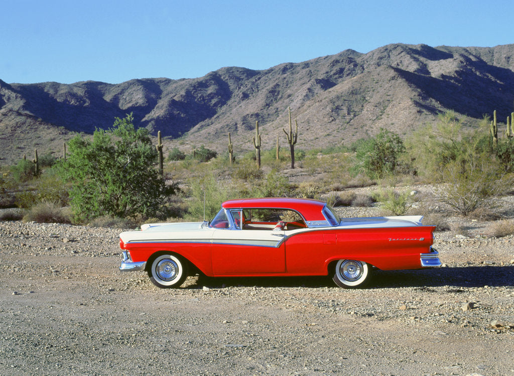 Detail of 1957 Ford Skyliner Retractable by Unknown