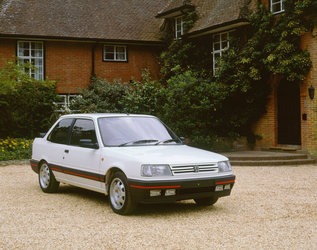 Detail of 1987 Peogeot 309 GTI 1.9 by Unknown