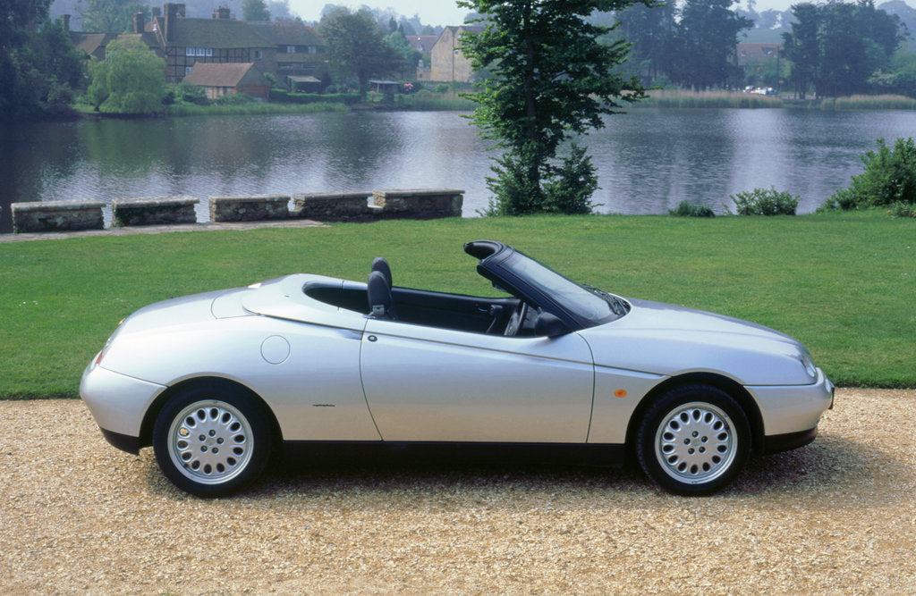Detail of 1997 Alfa Romeo spider twin spark 16v by Unknown