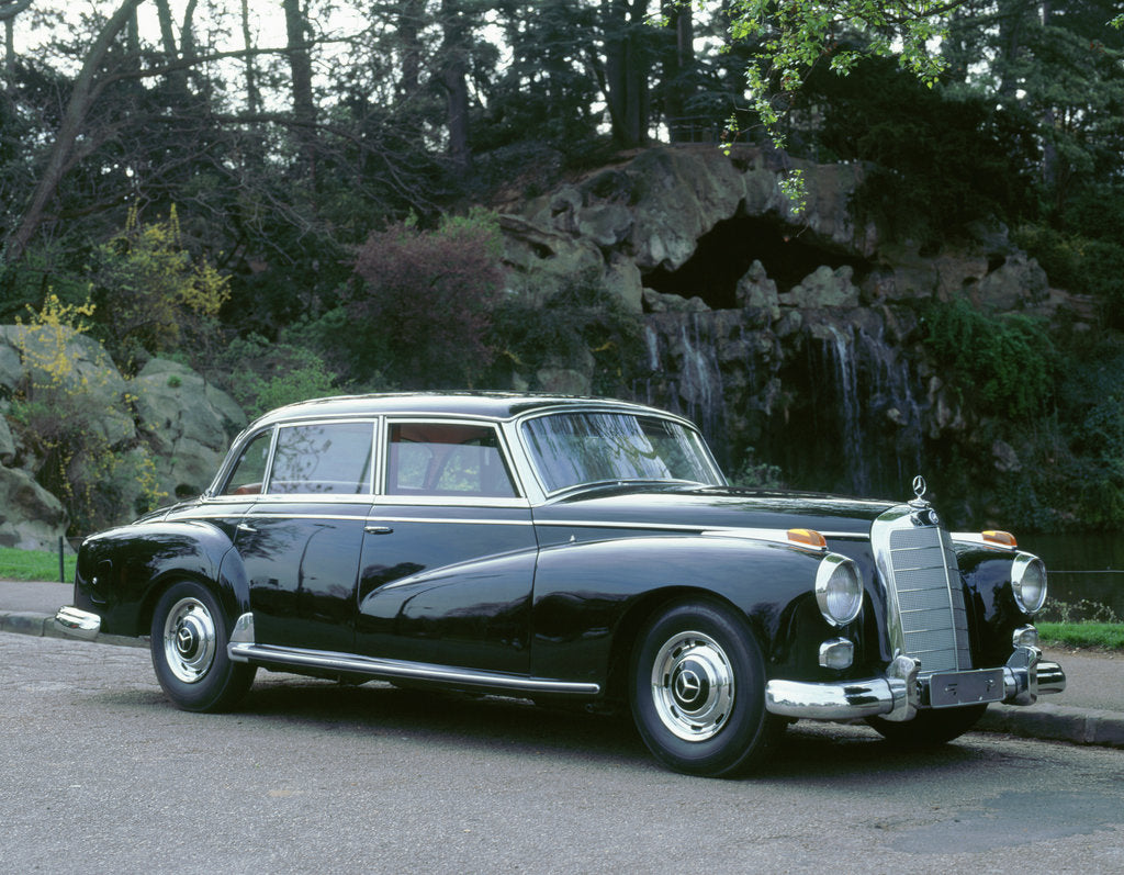 Detail of 1961 Mercedes Benz 300D Limousine by Unknown