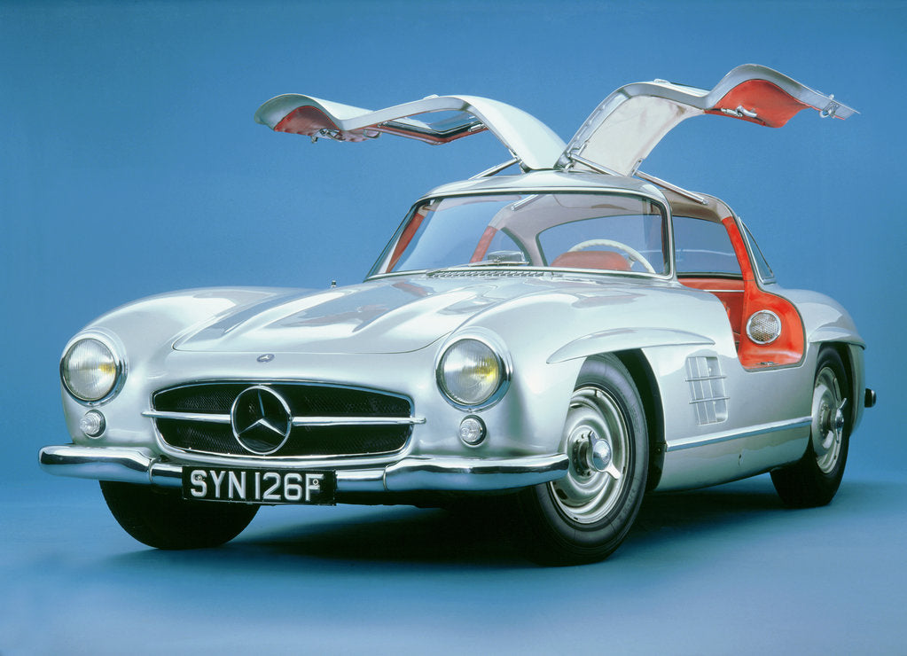 Detail of 1957 Mercedes Benz 300 SL Gullwing by Unknown