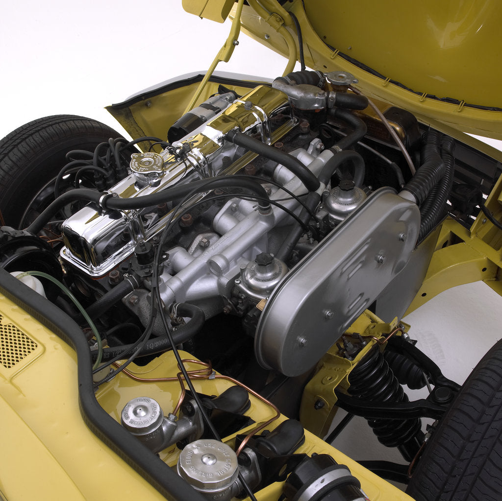 Detail of 1973 Triumph GT6 by Unknown