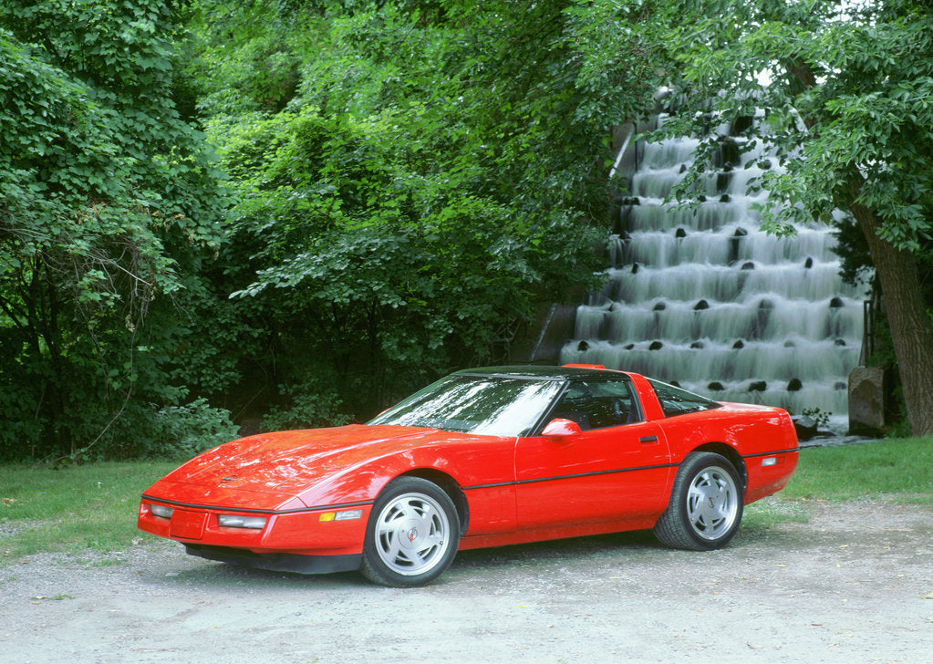 Detail of 1990 Chevrolet Corvette ZR1 by Unknown