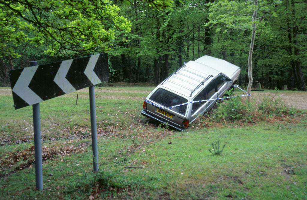 Detail of Car Accident by Unknown