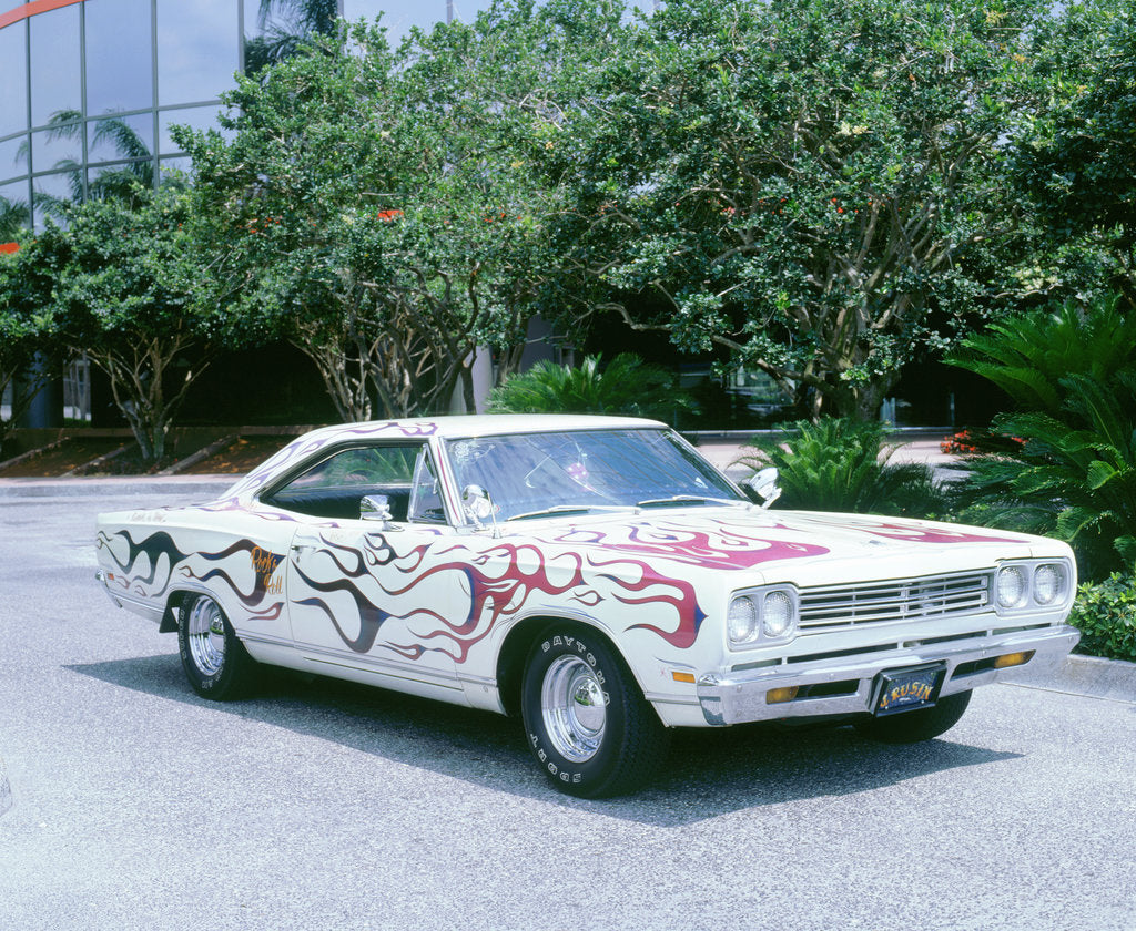 Detail of 1969 Plymouth customised sedan by Unknown