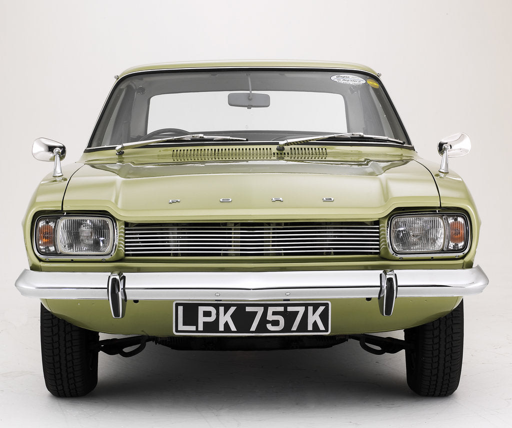 Detail of 1972 Ford Capri 1600 mk1. by Unknown