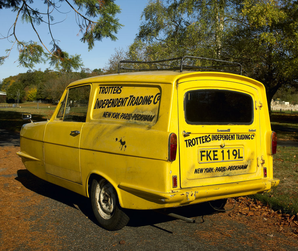 Detail of Trotter's Reliant Van from 'Only Fools and Horses' tv programme by Unknown