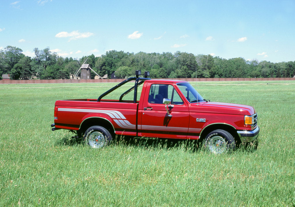 Detail of 1991 Ford F150 pick up truck by Unknown