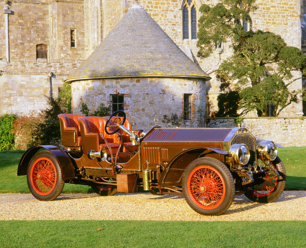 Detail of 1907 Metallurgique 60/80 hp Maybach by Unknown