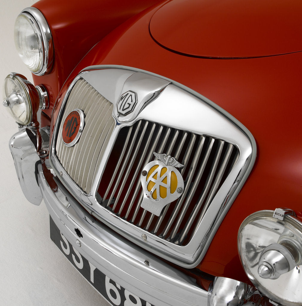 Detail of 1959 MG A by Unknown