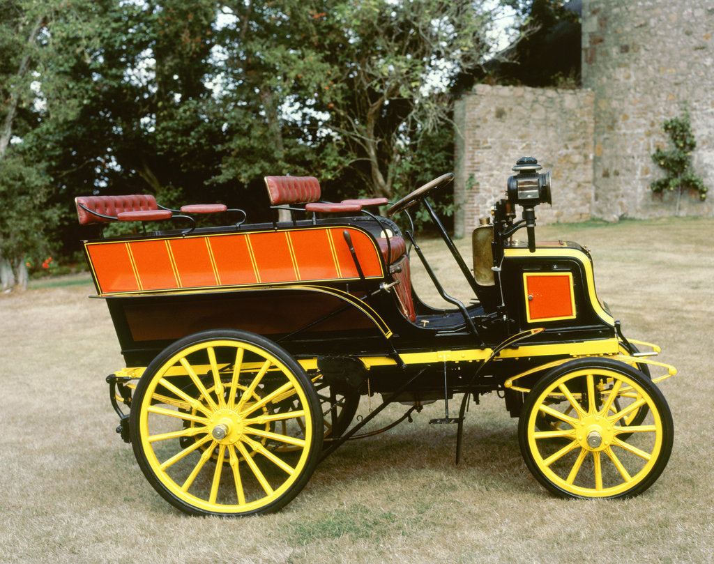 Detail of 1899 Panhard by Unknown