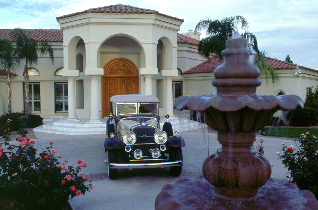 Detail of 1932 Cadillac v16 convertible by Unknown