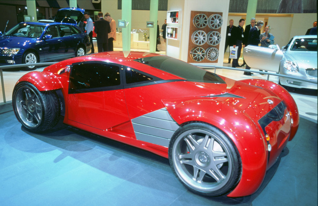 Detail of 2002 Lexus electric concept car used in 'Minority Report' film by Unknown