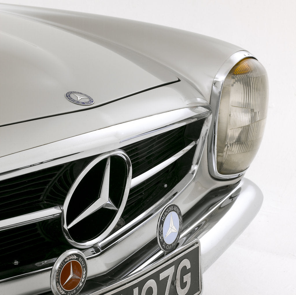 Detail of 1969 Mercedes Benz 280SL by Unknown