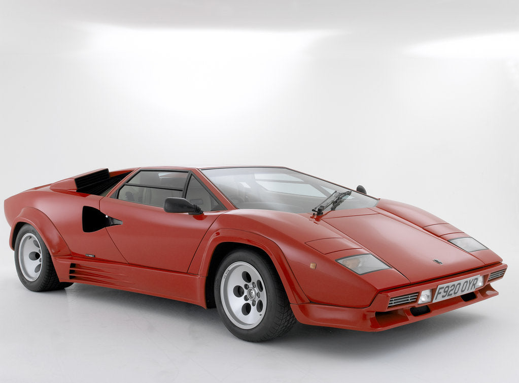 Detail of 1988 Lamborghini Countach by Unknown